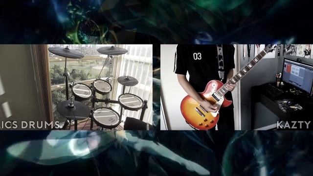 【KaZTy X iCS Drums】タブー・タトゥー OP - Belief - May'n - Guitar & Drum Cover