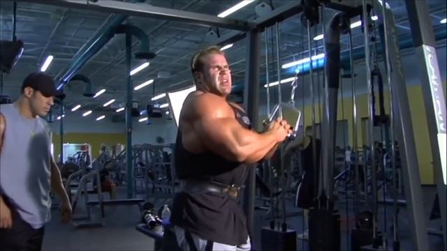 JAY CUTLER -SHOULDER WORKOUT- 2007 BATTLE FOR THE OLYMPIA DVD