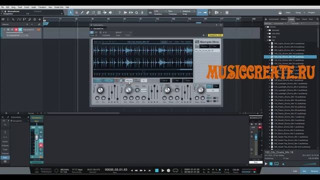 PreSonus Studio One 3. Sample One