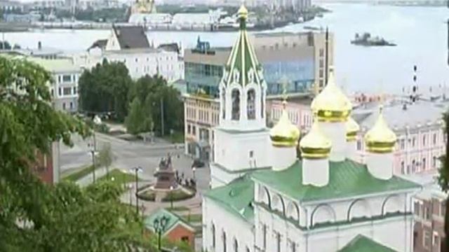Город Нижний Новгород - Город юности моей. Автор неизвестен.