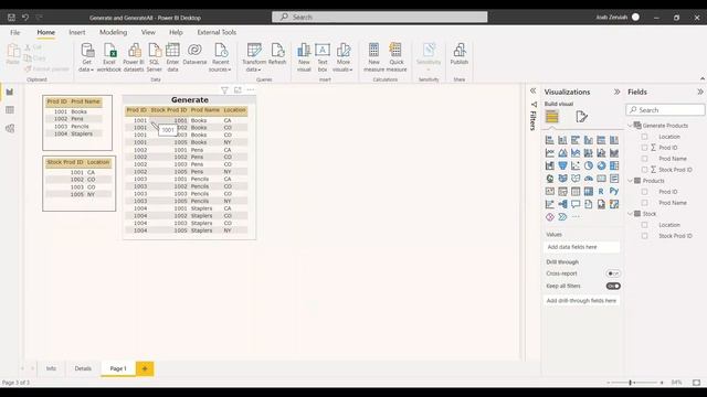 Generate / GenerateAll DAX in Power BI