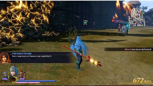 Warriors Orochi 4 Ultimate :  God Erlang's 'Three Eyes' - Yang Jian