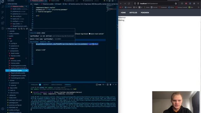 Make a Pokemon App | Svelte Tutorials