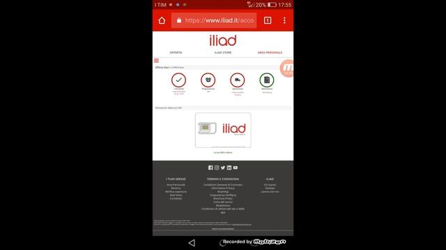 ATTIVAZIONE ILIAD ED USO CON MODEM VODAFONE