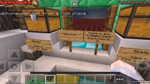 Minecraft PE map tnt map