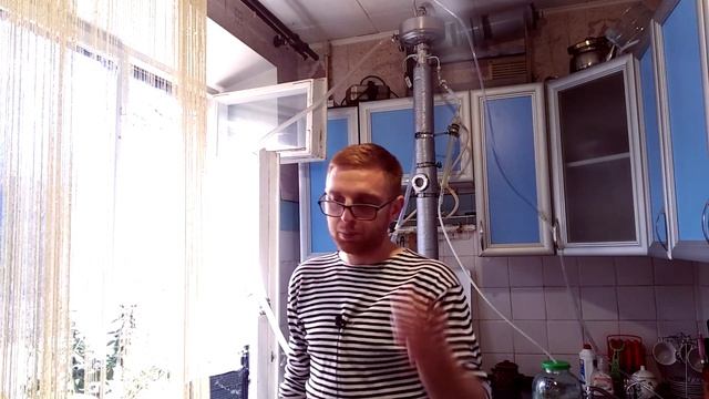 Впечатления о колонне с дисковым дефлегматором.