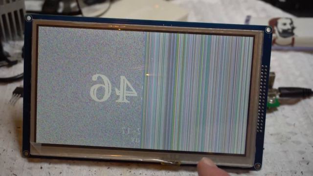 7 TFT SSD1963 Register Settings for New Displays When Only Half Picture Shown