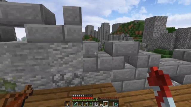 Let's Build a RUINED CASTLE #2 Ruined Bridge : Minecraft 1.14 Survival Let's Play
