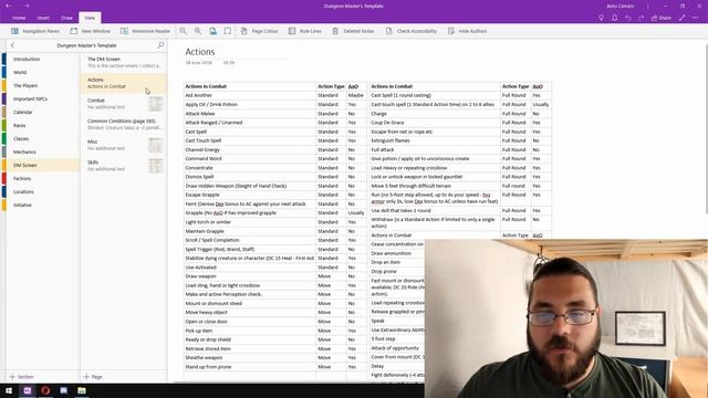Building An RPG Campaign Template (DM's Bible) | OneNote DM Ep. 4