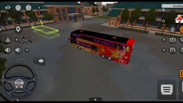 Roam and transport passengers between the cities of Central Java and East Java, Be the best driver.