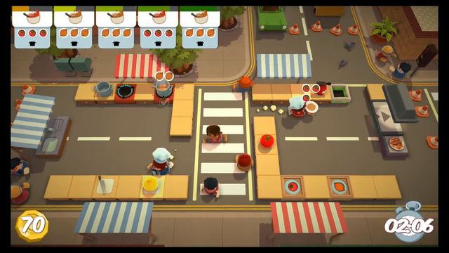 Overcooked - Episode 1 "Food Puns" PS4 Full Walkthrough Gameplay