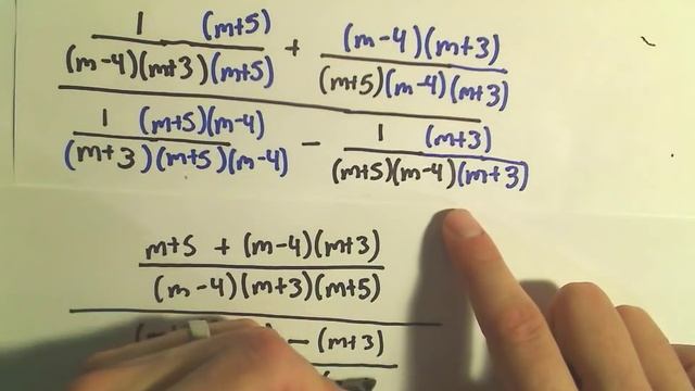 Simplifying Complex Fractions - Ex 3