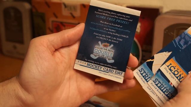 Ripping some 2014 Upper Deck National Hockey Card Day Packs!