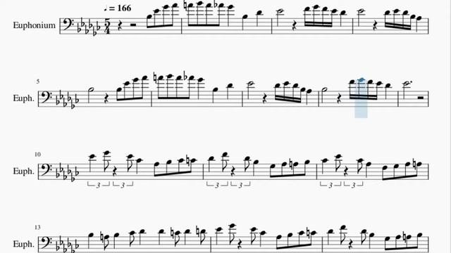 Euphonium Sheet Music: How To Play Take Five By Dave Brubeck