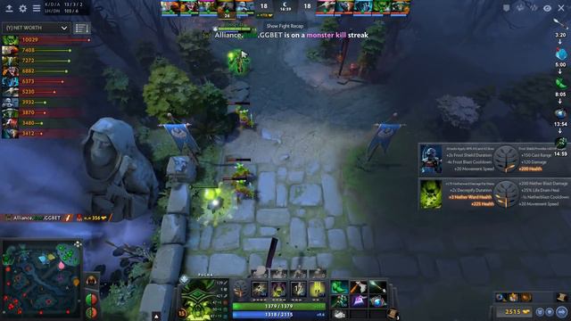 boxi [Alliance] plays Pugna!!! Dota 2 7.20