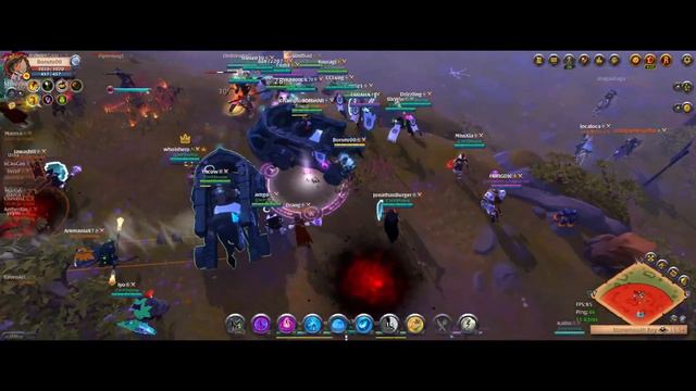 2024-02-21  Albion Online UTC 15 城堡戰 ZVZ  謎團法杖 Enigmatic Staff