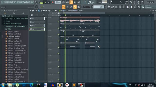 Как сделать качевый бит в FL Studio за 10 минут ?!