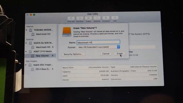 HDD to SSD Clone Macbook Pro (2010-2019) OSX Utility Tool