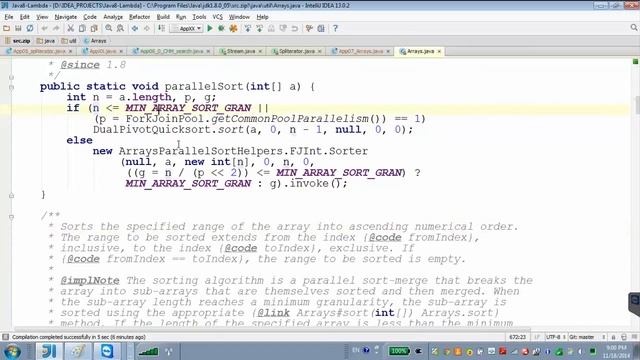 GolovachCourses: Java Multithreading 18.11.2014 Lecture #15-2. Fork/Join. Recursion parallels.
