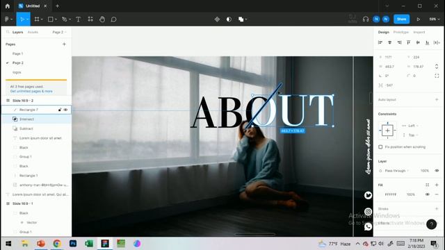 Aesthetic themed Presentation Template | From Figma to PowerPoint | O J Edits