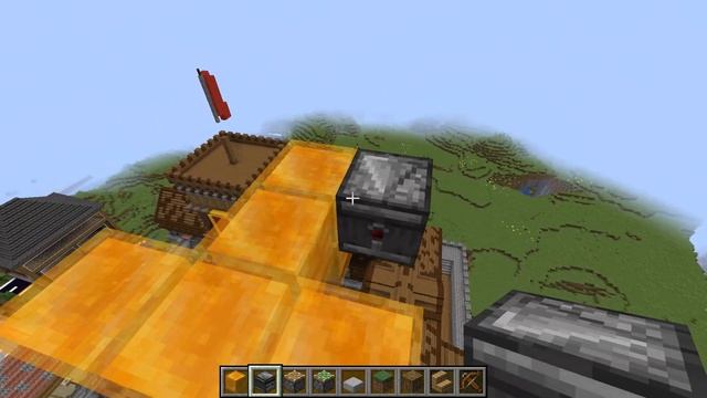 ЛЕТАЮЩИЙ САМОЛЕТ БЕЗ МОДОВ В MINECRAFT 1.20.1