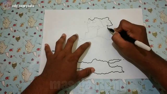 Cara Membuat Peta Propinsi Banten