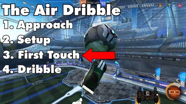 The CORRECT Way to AIR DRIBBLE in Rocket League (How to Air Dribble Tutorial)