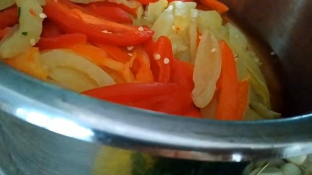 Маринованный печеный перец /Заготовки на зиму/