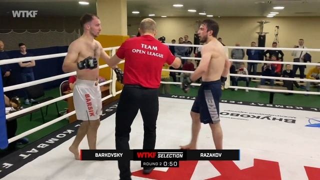 Жесткий Беларус против МСМК из Дагестана на WTKF Selection