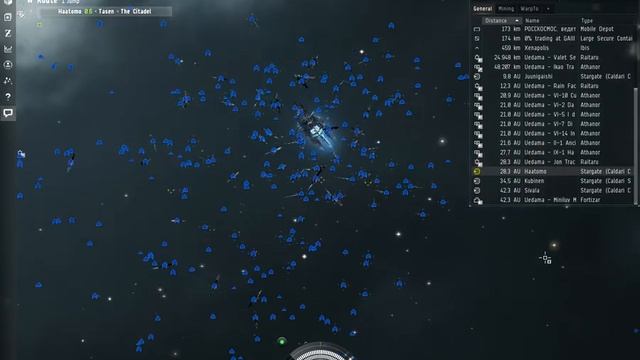 EVE Online    ¿¿Y Ese Montón De Naves??