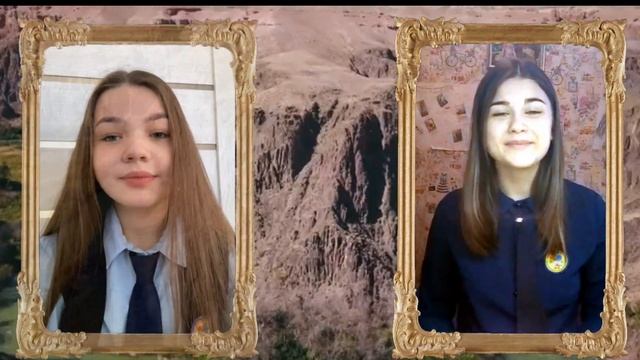 Бажина Яна, Александрова Алиса  Песня из репертуара Розы Рымбаевой «Туған жер»