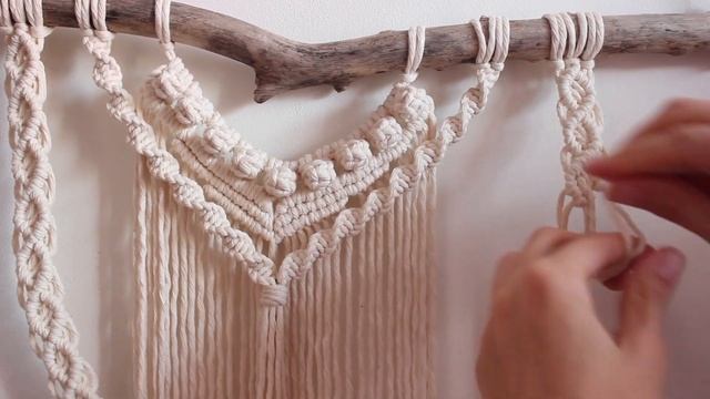 DIY Macrame Wall Hanging  exclusive tutorial by Macramessage 