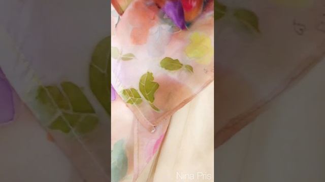 Шарф Цветочный бал