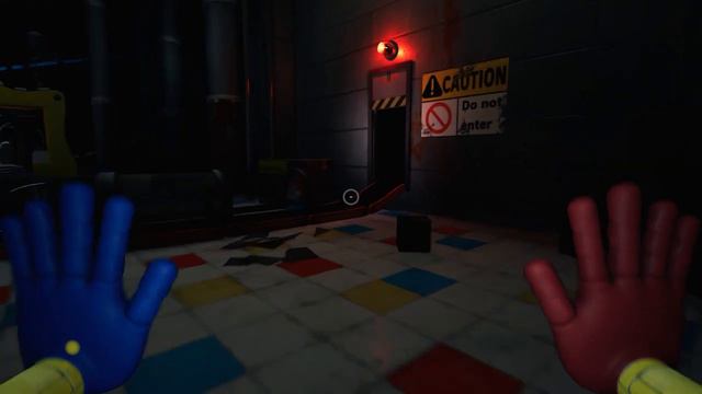 НЕ НАДО ТАК ИГРАТЬ! Хагги против нас, где Поппи? Баги игры. Конец Poppy play time часть первая