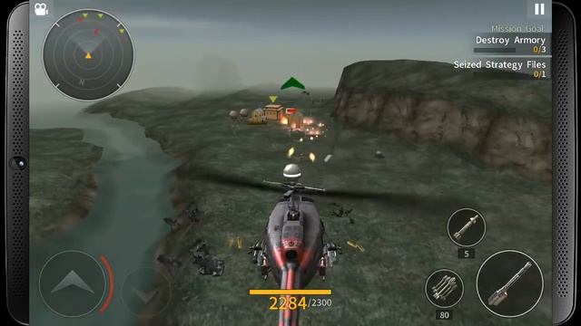 GUNSHIP BATTLE SECOND WAR - Экшн на прохождение на Android и iOS