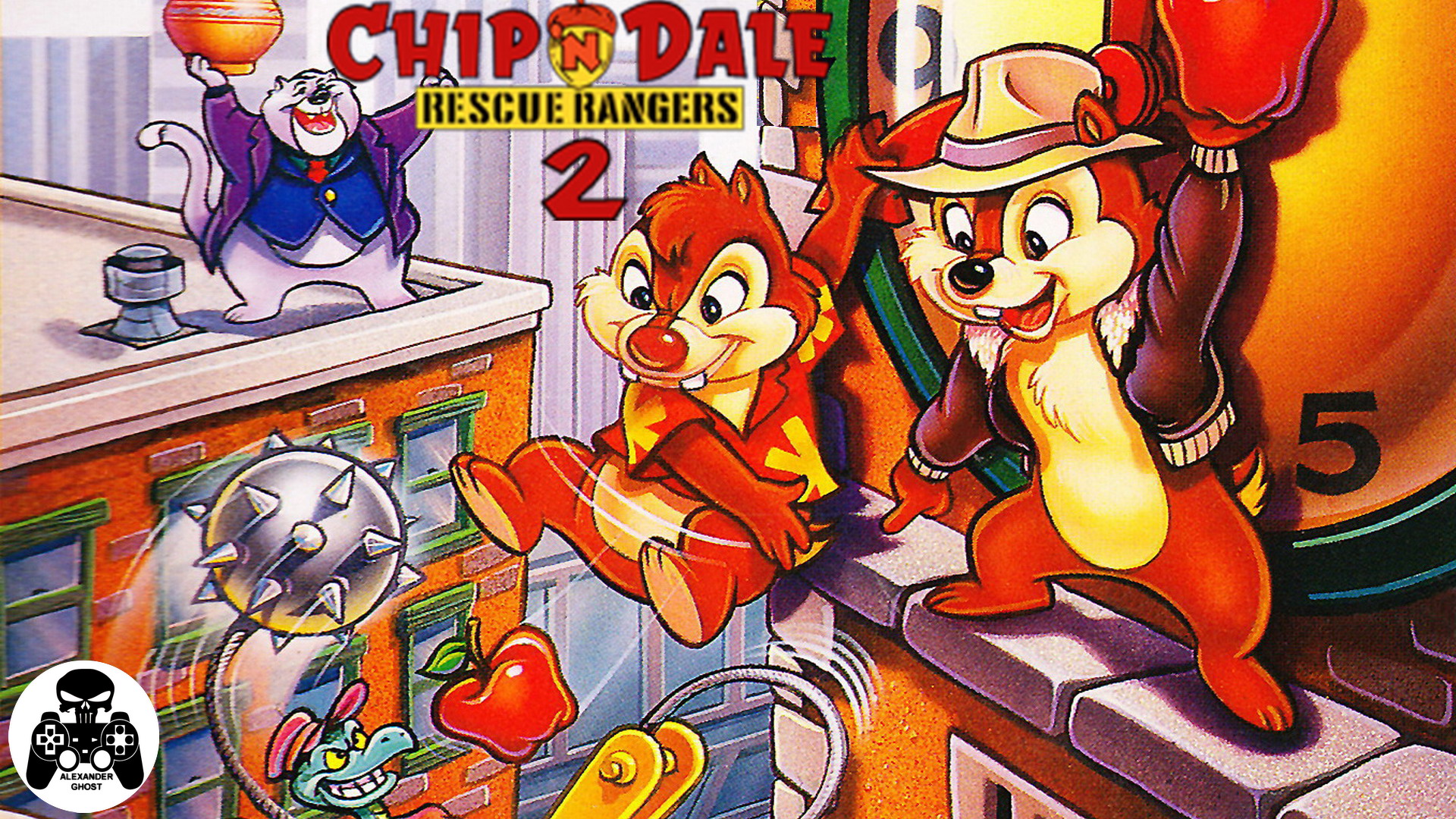 Chip 'n Dale Rescue Rangers 2 Dendy