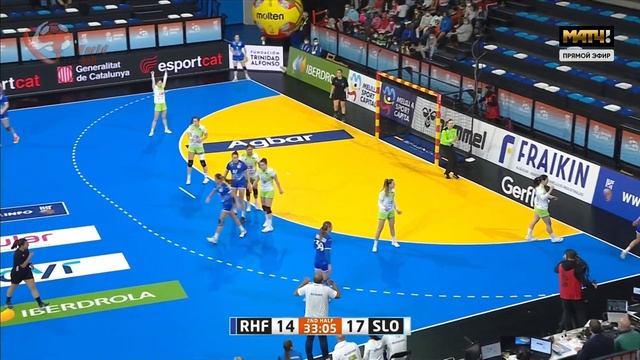 RHF Russia vs Slovenia Handball Women's World Championship Spain 2021