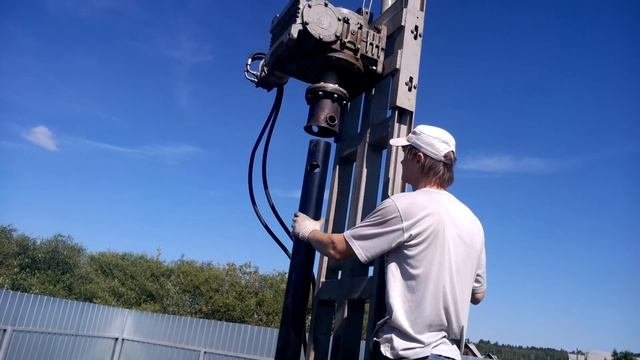 Монтаж Винтовых свай Фундекс 1