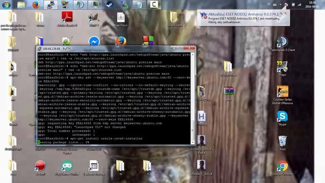 Poradnik #2 Jak zainstalować jave 8 na linux / how to install java 8 on linux [2016]