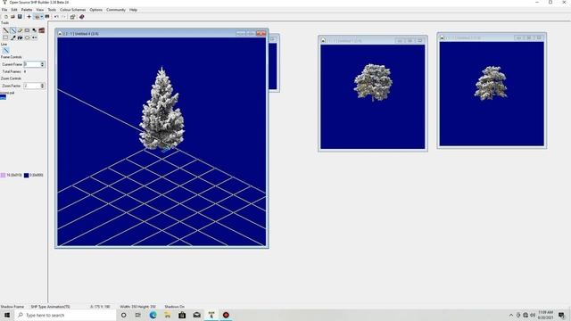 Red Alert 2 | SHP Builder | Making TREE Snow SHP | Modern Warfare Mod