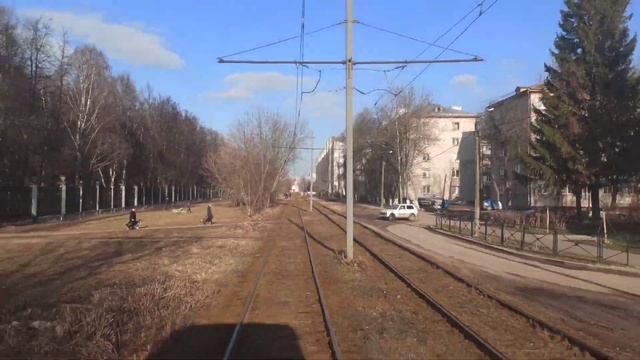 Трамвай 8 Нижний Новгород 09 03 2020 Весь маршрут 71-605 КТМ-5М3 Tram 8 Nizhny Novgorod