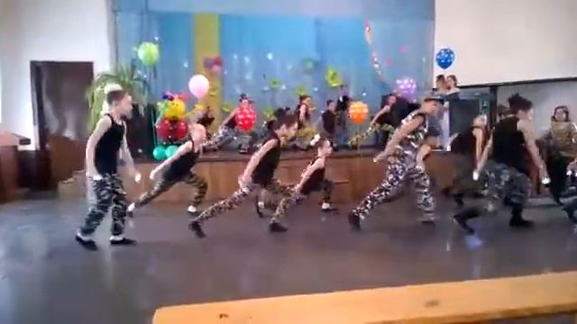 #Военный танец #коллектив "Подснежник"