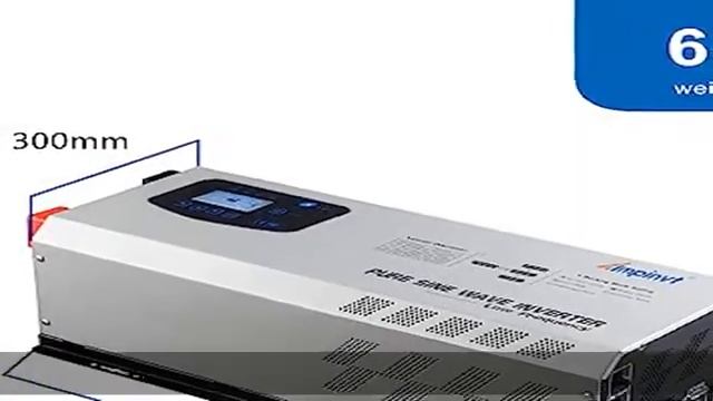 6000W Peak 18000watts Pure Sine Wave Power Inverter 24V DC To 120/240 VAC Split Phase With Battery