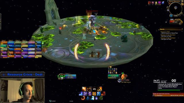 WoW - Normal Nighthold - Star Augur Etraeus Kill - 878 Fire Mage PoV