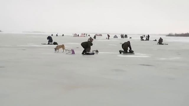 Ловозеро на реке Воронья.