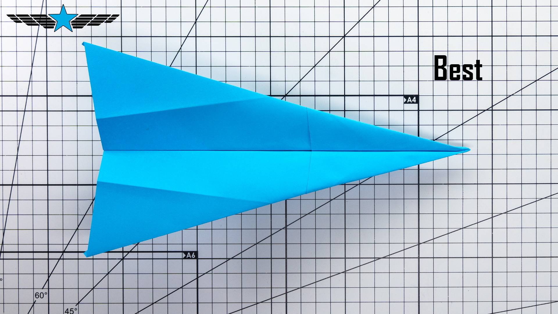 Самый лучший в мире бумажный самолетик — Простое руководство по оригами