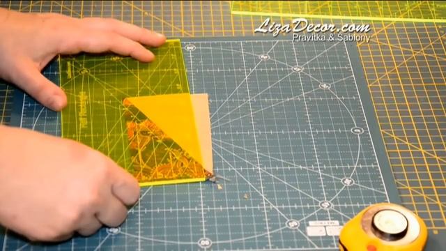 Patchwork Tutorial - Vzory Half Rectangle, Half Square, Corner (odšité rohy)