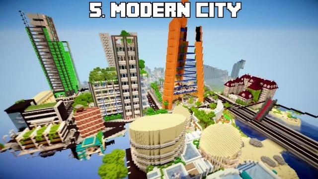Top 10 INSANE Minecraft Cities of ALL-TIME (1.8.8)