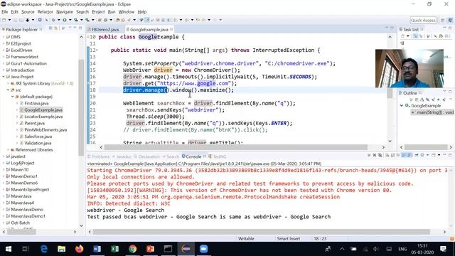 Selenium & Java Automation Testing Introduction with a live example