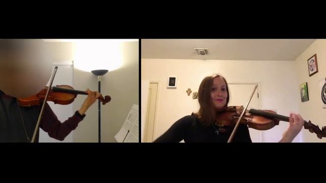 Shostakovich, “Gavotte” From “Three Duets For Two Violins And Piano,” Mommy SeaStar And Anonymous